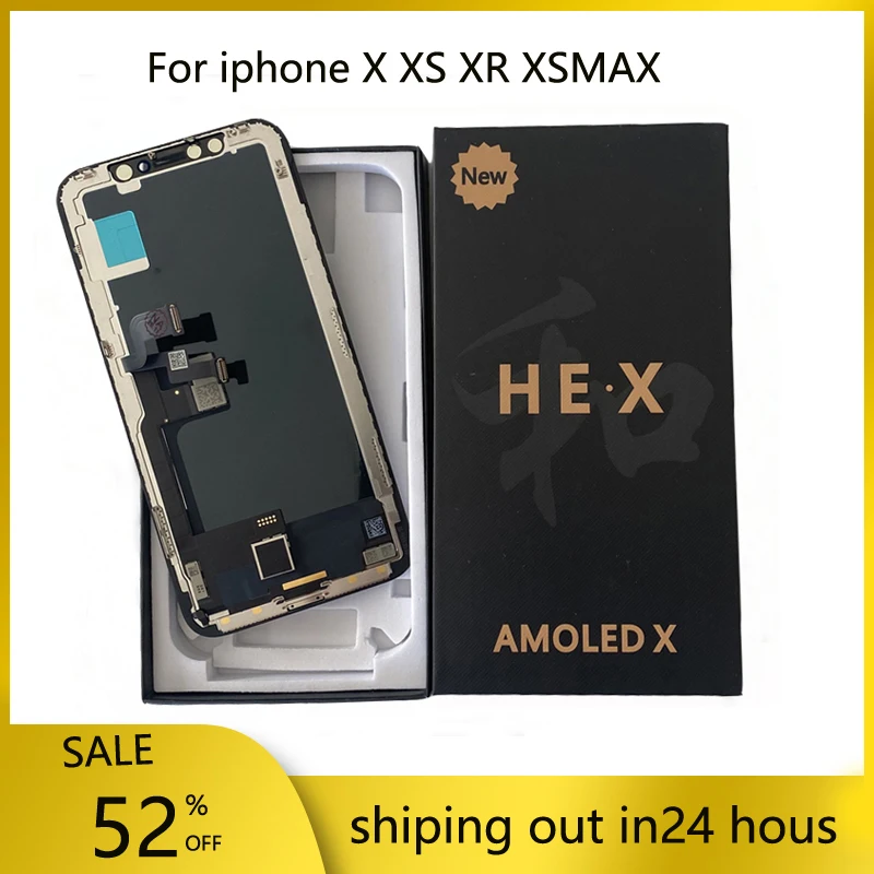 OLED Pantalla for Iphone X XS MAX XR 11 Pro Max Screen Display Digitizer Assembly Replacement For GX HEX Ture tone LCD 11pro enlarge