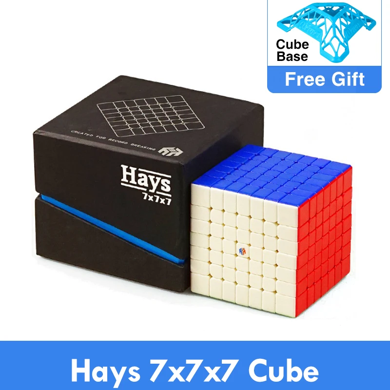 Yuxin Hays 7x7x7 Магнитный Профессиональный Кубик Рубика Магическая Скорость 7x7 куб