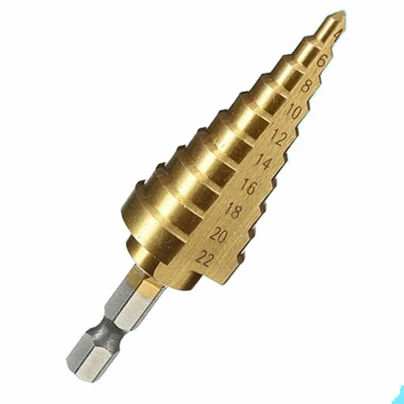 

Cutter Step drill bit Deburring Chamfering Woodworking Workshop Supply