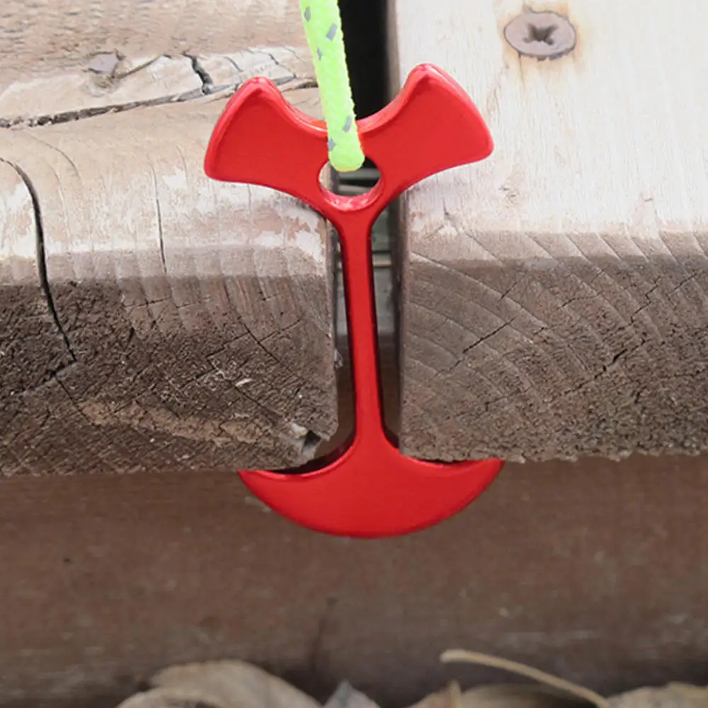 4 шт. алюминиевый сплав для наружной палатки кемпинга заглушка в виде рыбьей