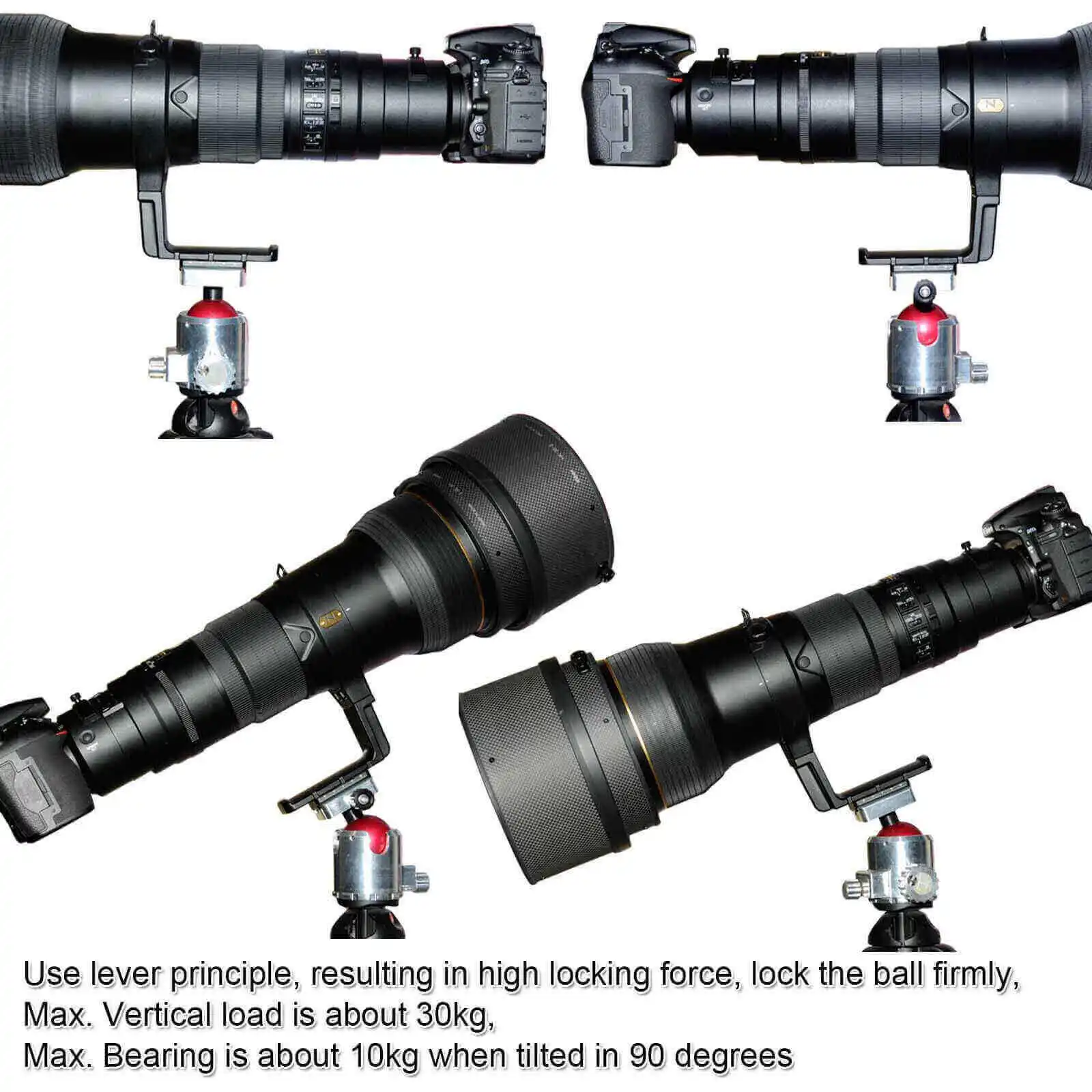Шаровая Головка с большой нагрузкой прочная шаровая + БЫСТРОРАЗЪЕМНАЯ пластина