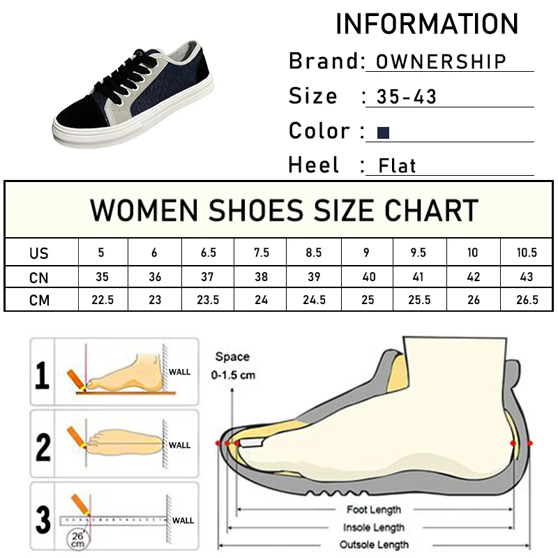 

Women Lace Up Canvas Shoes Woman Mixed Colors Platform Vulcanized Ladies Casual Summer Flat Female Leisure Footwear Plus Size