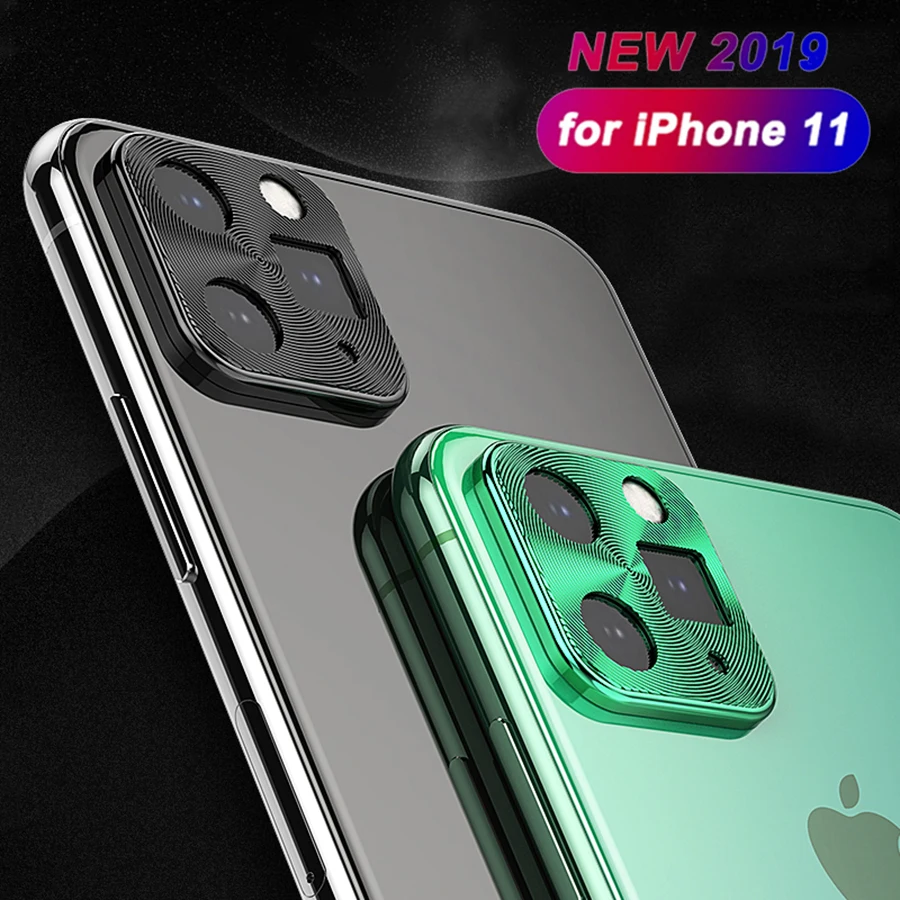 SE 2020 Защитный Объектив камеры для iPhone 11 Pro Max металлический защитный чехол