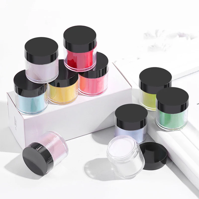 

24 Colors Acrylic Powder Set for Nail Art 3D DIY Tips Decoration
