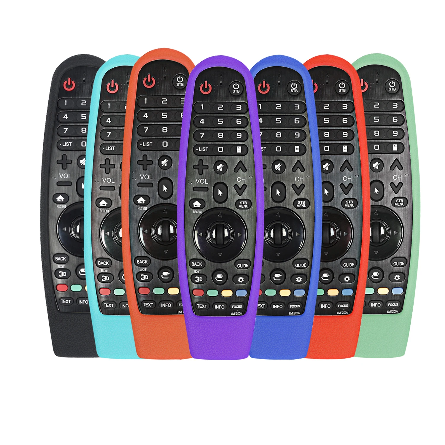 Силиконовый пульт с защитой от Управление чехол для LG ТВ AN MR600 MR650 AKB75855501 MR19BA Magic