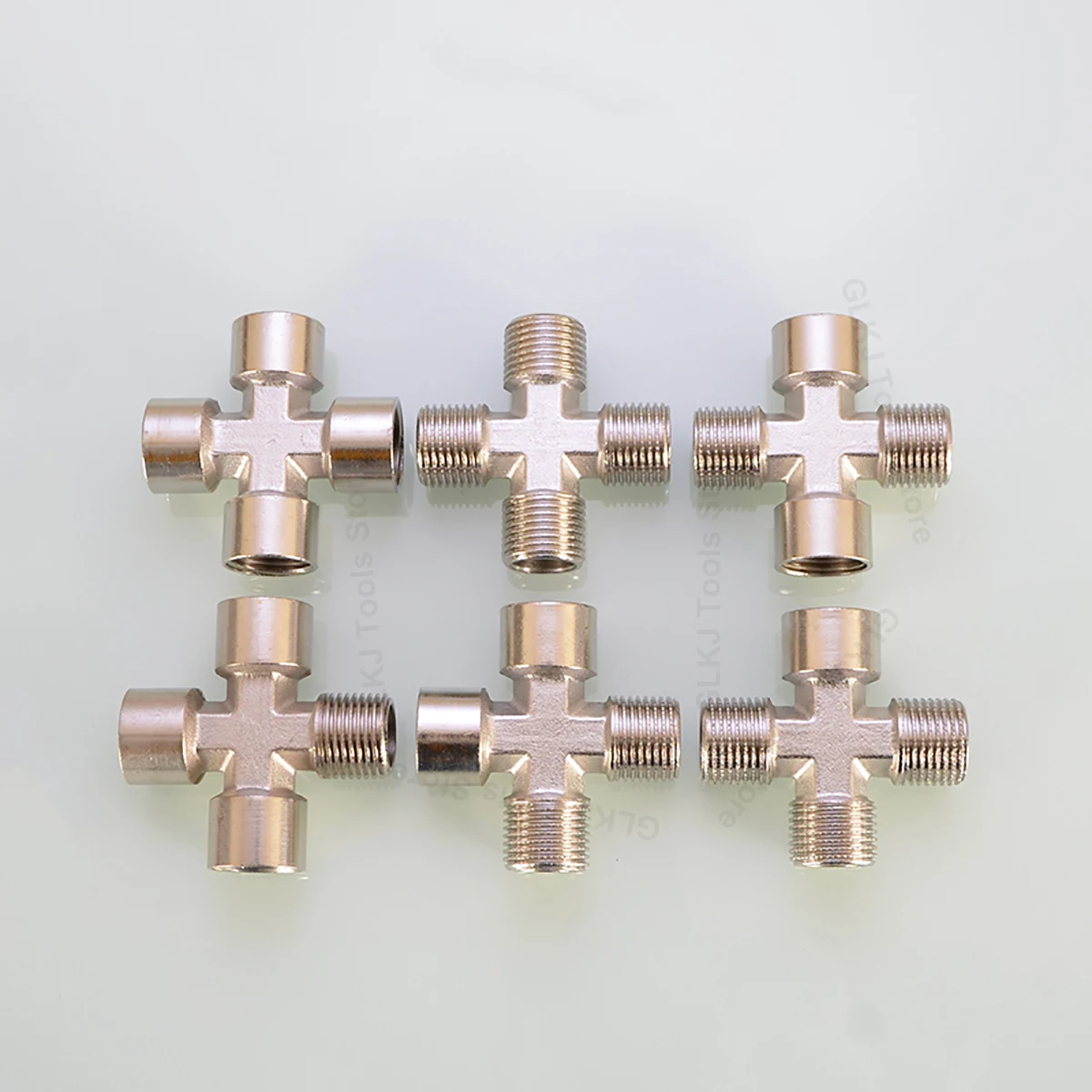 1/2 &quotНаружная/Внутренняя резьба никелированная латунная труба фитинги