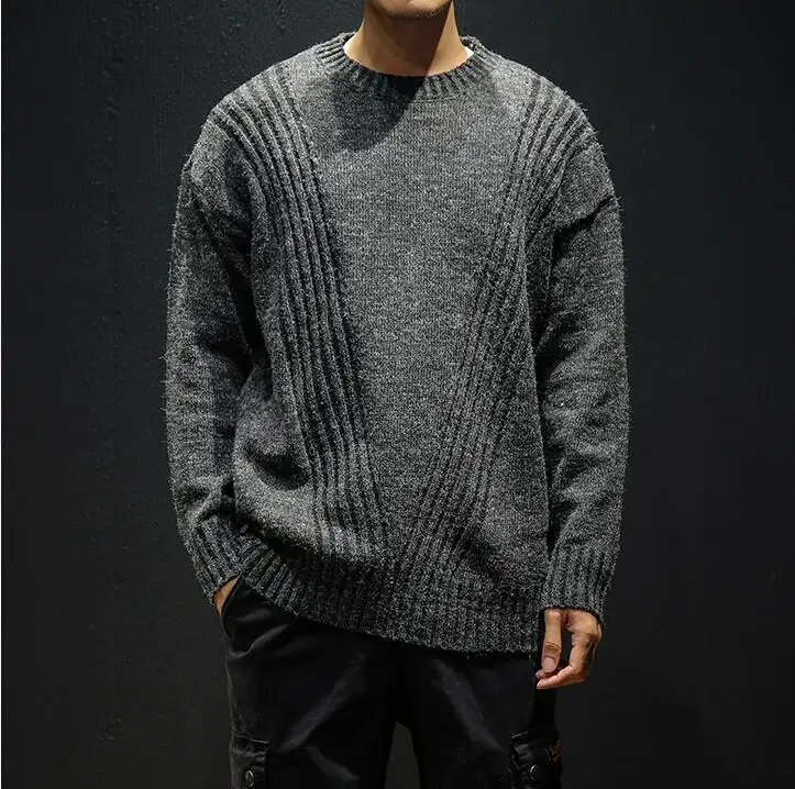 

Новый Популярный Повседневный пуловер и свитер для мужчин рубашка Джерси одежда пуловеры мужской модный мужской трикотаж