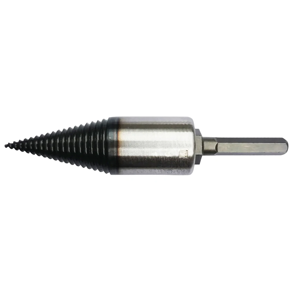 

Drill Bit Firewood High Speed Screw Cone Farm Cutting Wood Splitter Hexagonal Shank Punch Tool Heavy Duty Professional Outdoor