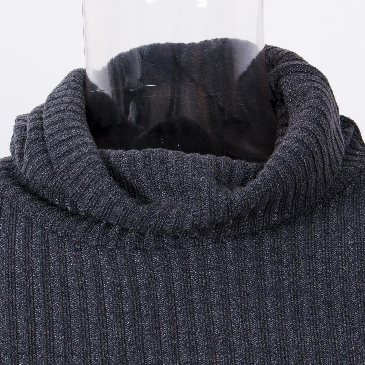 Hirigin Autumn Winter Women Fashion Casual Turtleneck Long Sleeve Front Split Warm Knit Sweater Pullover | Женская одежда