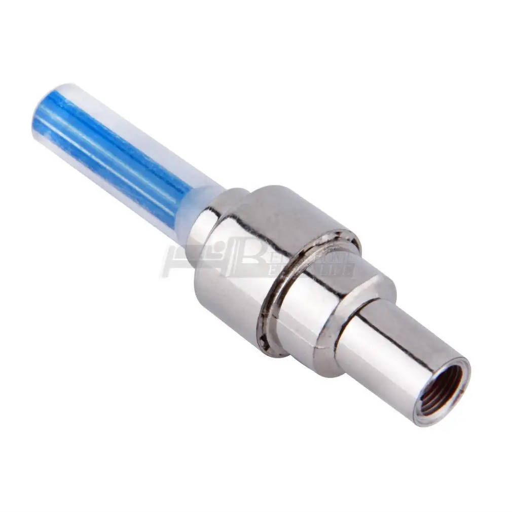 2 шт./лот синий цвет велосипедная автомобильная шина колпачок клапана неоновая