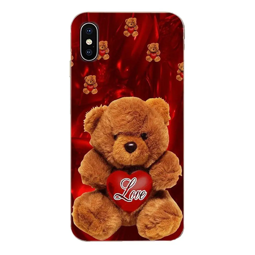 Милый мягкий чехол Тедди из ТПУ для Xiaomi Redmi Note 2 3 3S 4 4A 4X 5 5A 6 6A Pro Plus | Мобильные
