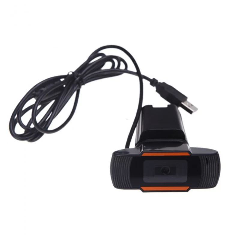 Новая веб камера с поворотом на 360 градусов 2 0 HD USB для видеозаписи микрофоном ПК и