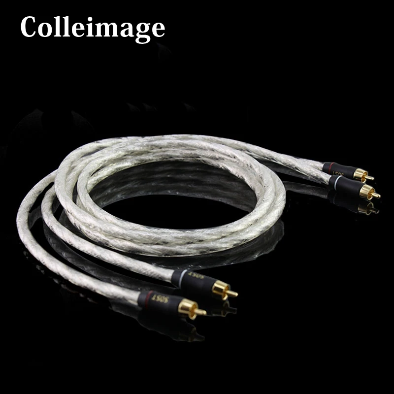 

HIFI Stereo Pair RCA Cable High-performance Premium Hi-Fi Audio 2rca to 2rca Interconnect Cable