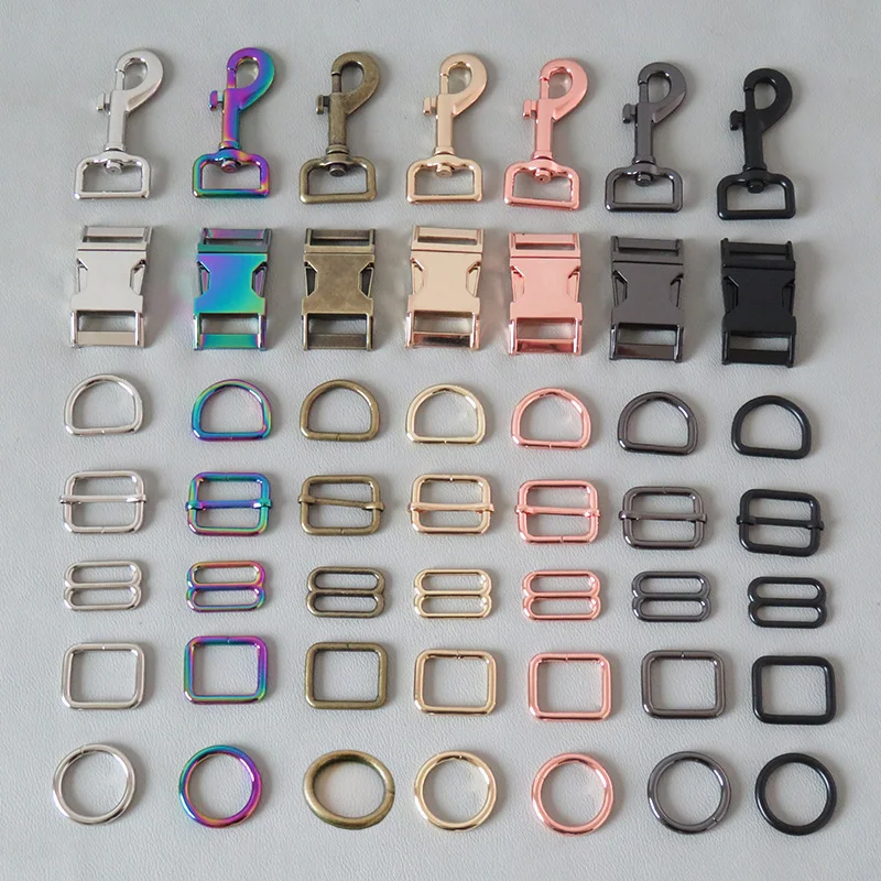 1Pcs 25mm Metal D Ring Buckle Carabiner Hook For Paracord Bag Backpack Strap Accessory Belt Loop Dog Collar Leads Clasp Hardware