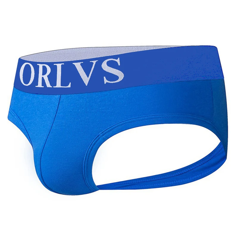 Мужское нижнее белье ORLVS мягкие трусы из мягкого материала с широким ремнем