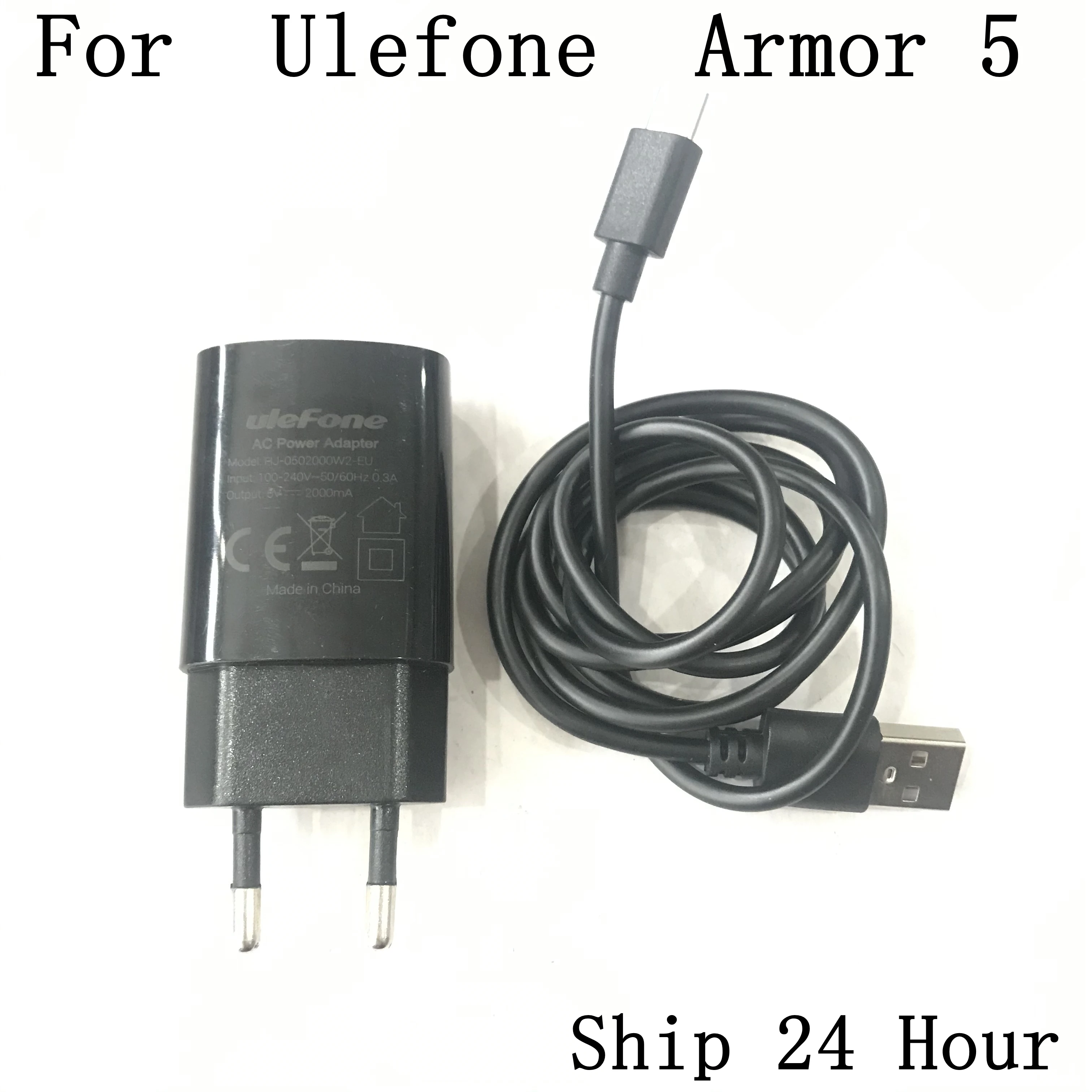 Ulefone Armor 5 б/у зарядное устройство для путешествий + USB кабель запчасти