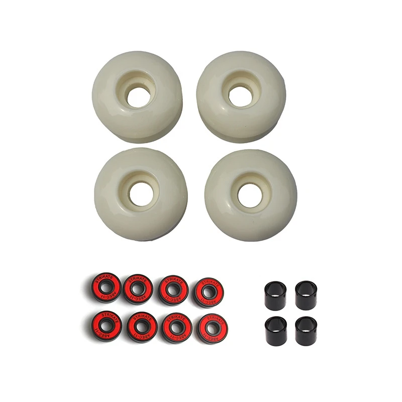 

4 шт./компл. колеса для скейтборда Лонгборда 52 мм SHR102A дорожные коньки движущиеся колеса с 8 шт. подшипников 4 шт. Распорки