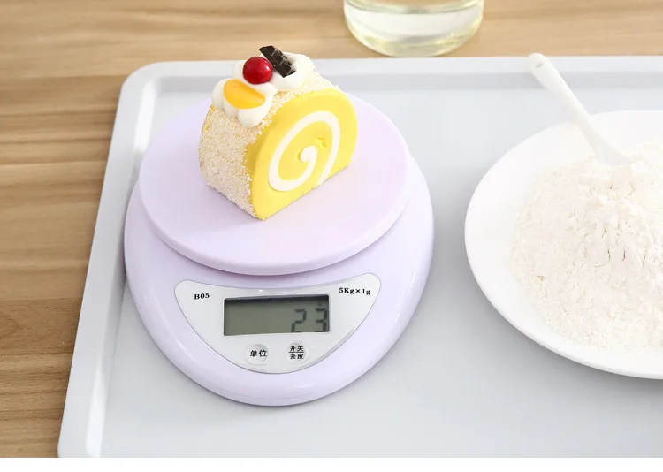 Принимает массу весом до 5 кг/1g Портативный цифровые весы светодиодный