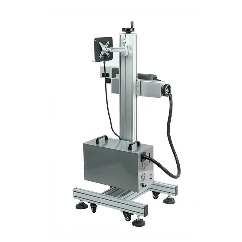 HDPE/PE/PVC/PP трубы летающие волоконные лазерные маркировочные печатные машины |