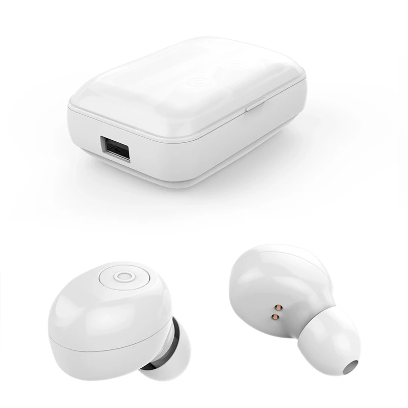 F9-5 TWS Bluetooth наушники V5.0 беспроводные HIFI стерео бас гарнитура с микрофоном 1500 мАч