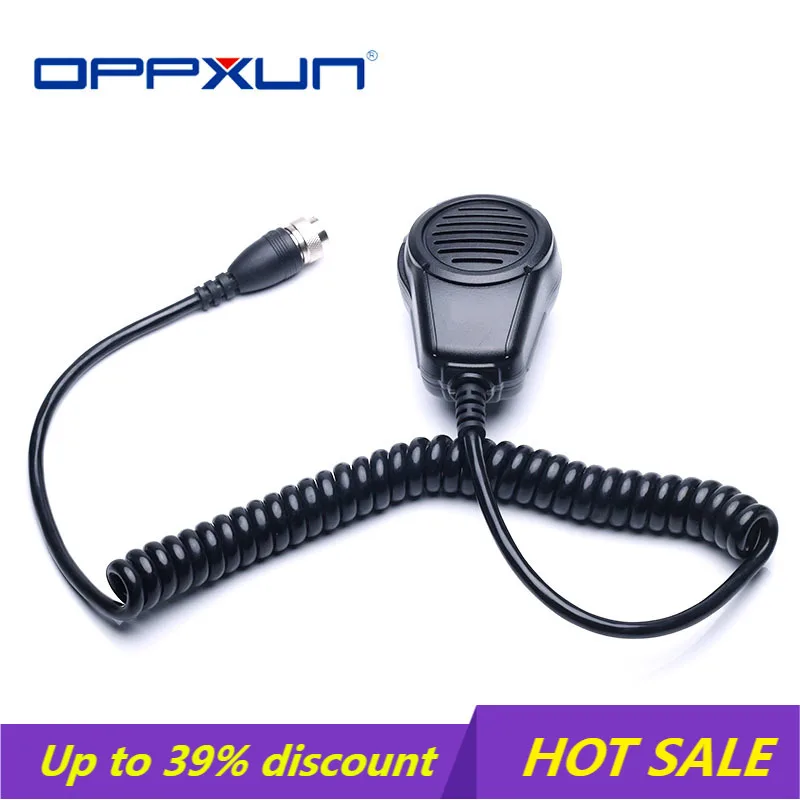 

OPPXUN Handheld HM-180 HM180 Microphone PTT Speaker Mic For ICOM IC-M700 M710 M700PRO M600 SSB Radio EM-101/48 Walkie Talkie