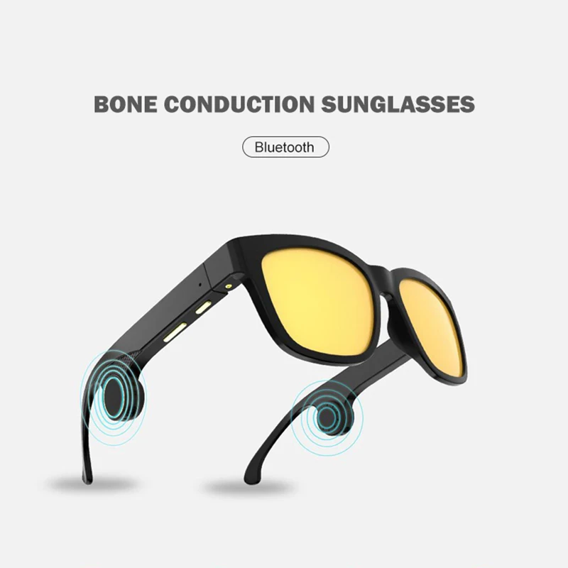 구매 뼈 전도 오디오 안경 블루투스 통화 음악 선글라스 방수 경량 안경 처방 렌즈 사용자 정의