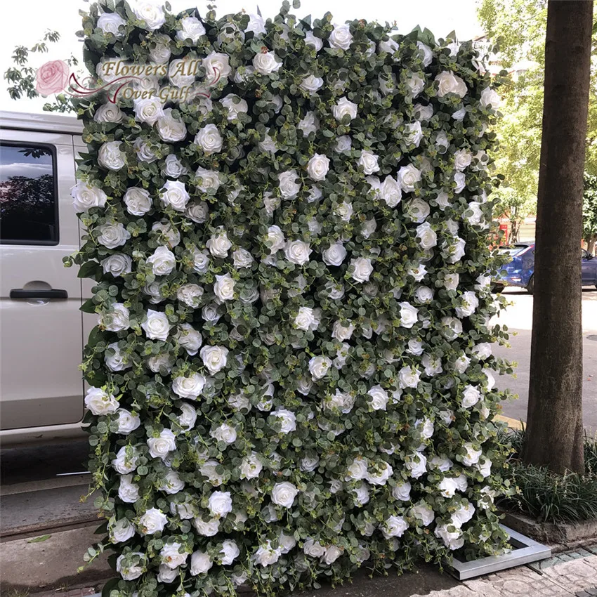 Искусственные цветы для свадьбы стена и искусственный цветок Runner использовать