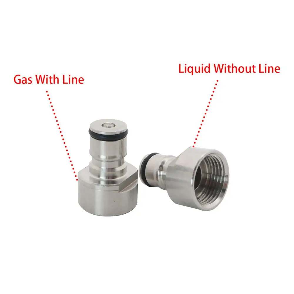 Муфта для бочонка из нержавеющей стали адаптер FPT 5/8 резьбовой шаровой замок