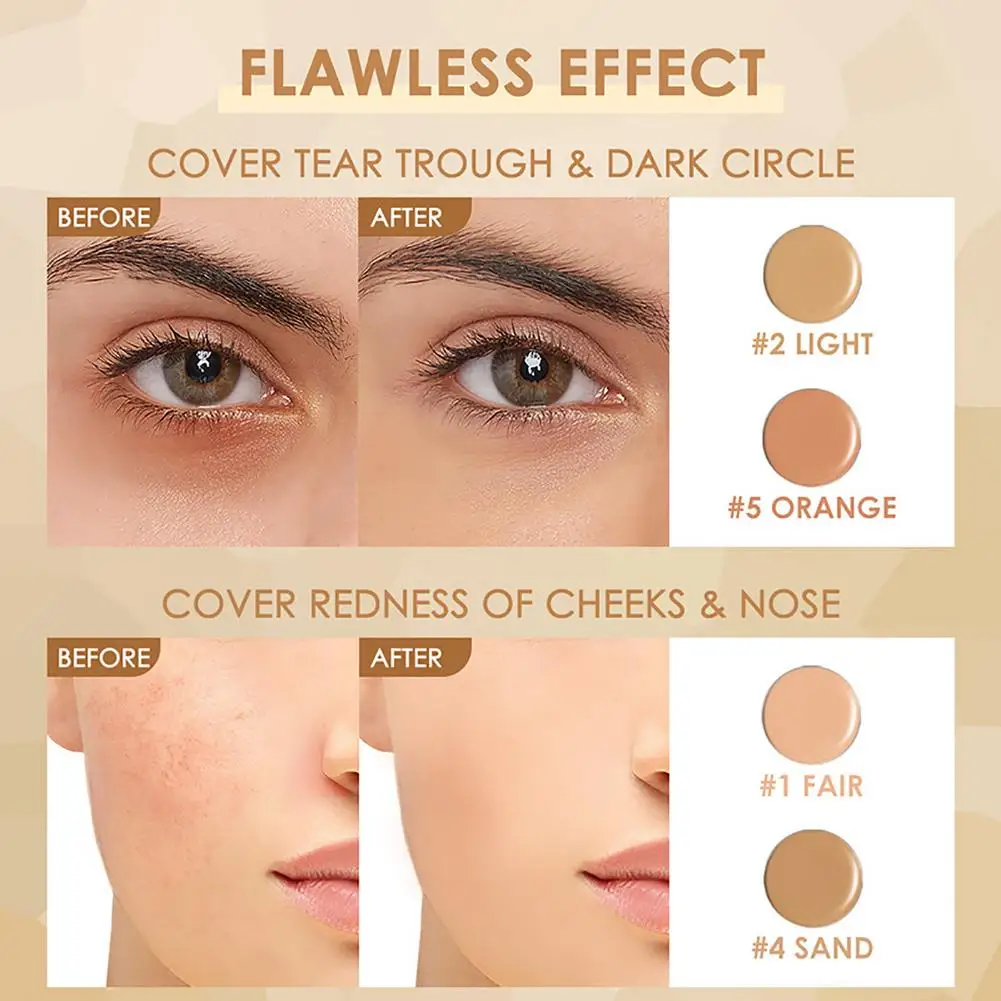 Палитра консилеров для макияжа 5 цветов |