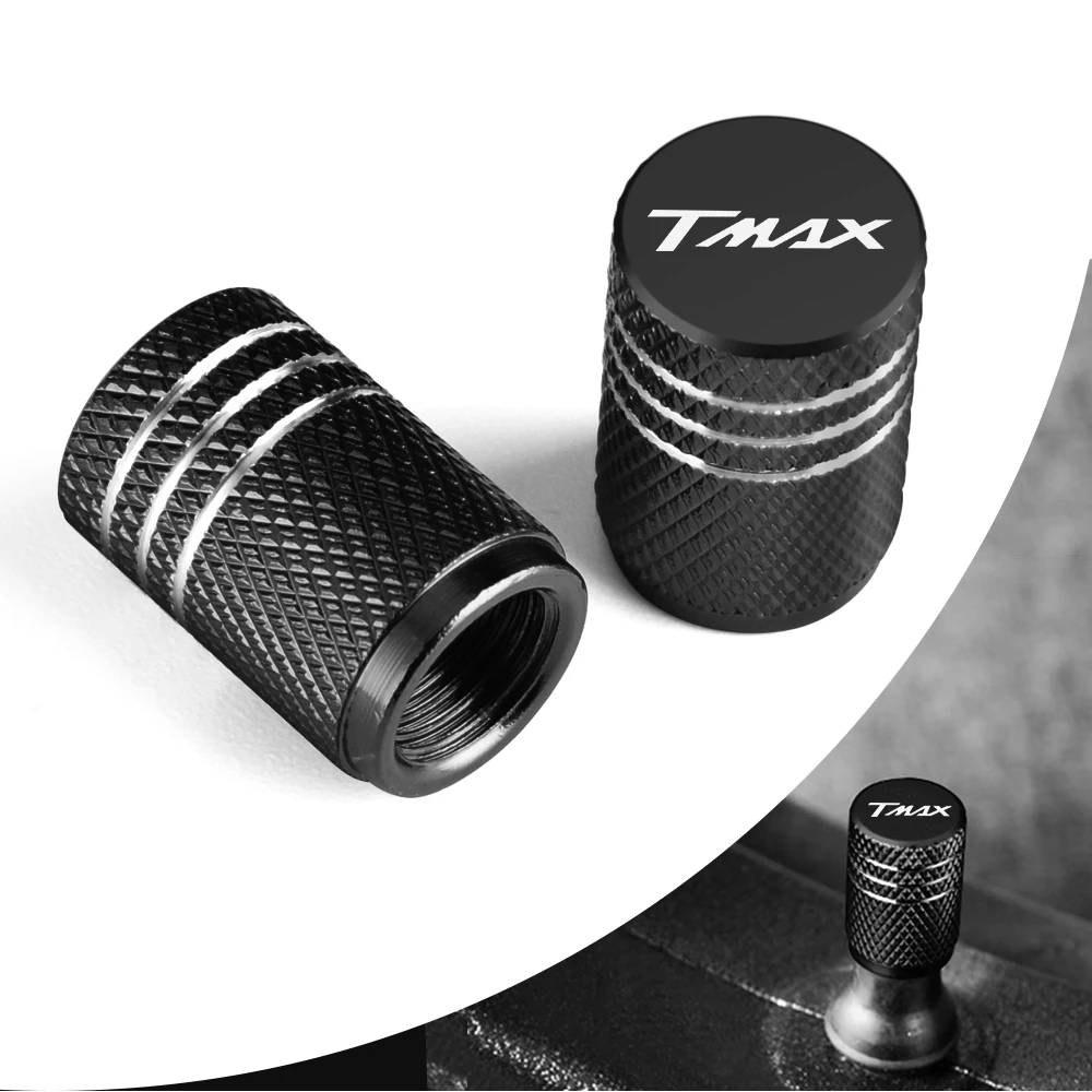 

For YAMAHA T-Max 500 TMAX 500 560 TMax 530 Motorcycle Accessorie Wheel Tire Valve Stem Caps CNC Airtight Covers Dustproof Caps