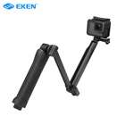 3 Manier монопод крепление для камеры удлинитель для камеры Statief voor для eken h9h9r h8h8r Gopro Hero 4 2 3 3 + 2 1 SJ4000