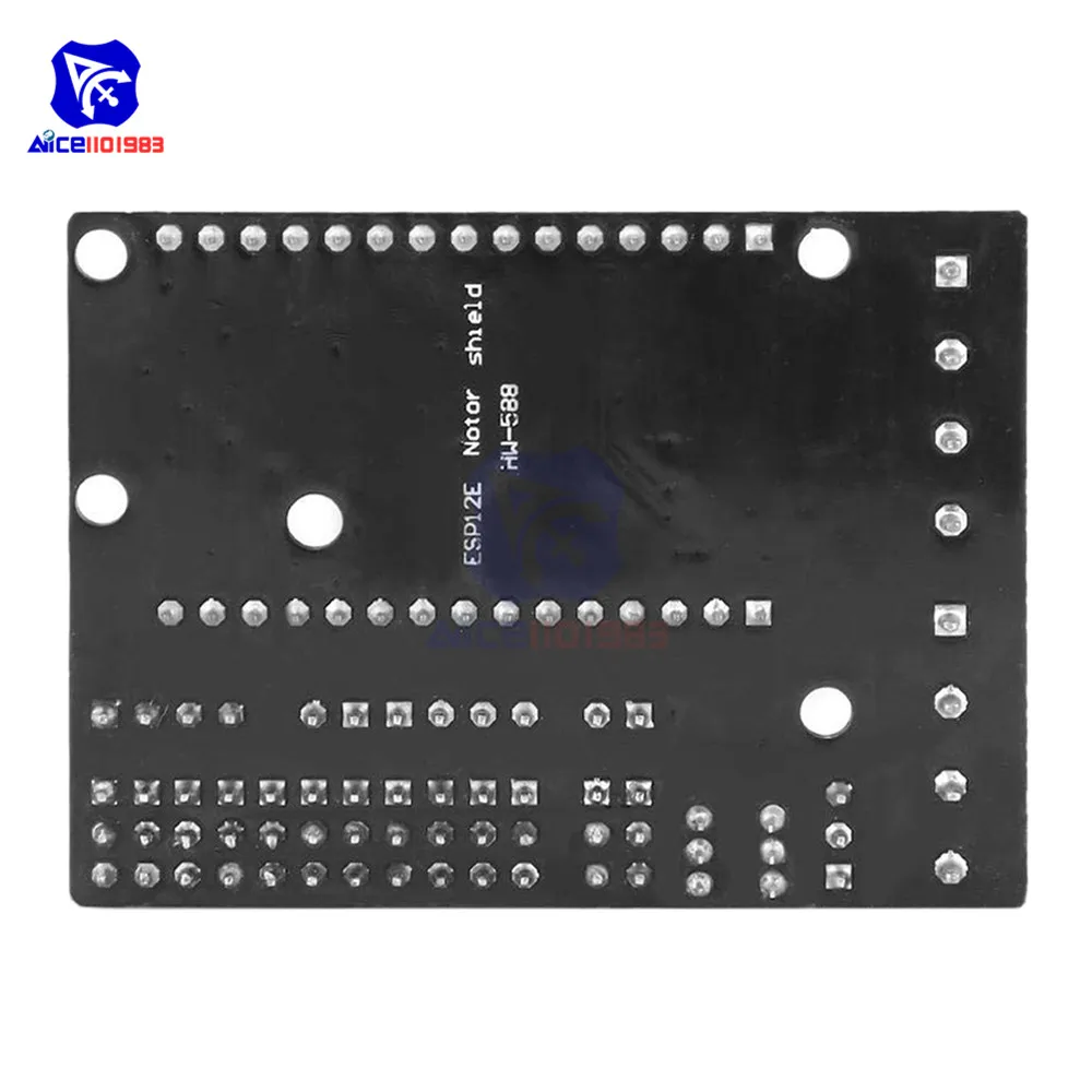 Драйвер двигателя diymore L293D для NodeMcu V2 ESP826 ESP-12E ESP12 CP2102 беспроводной модуль