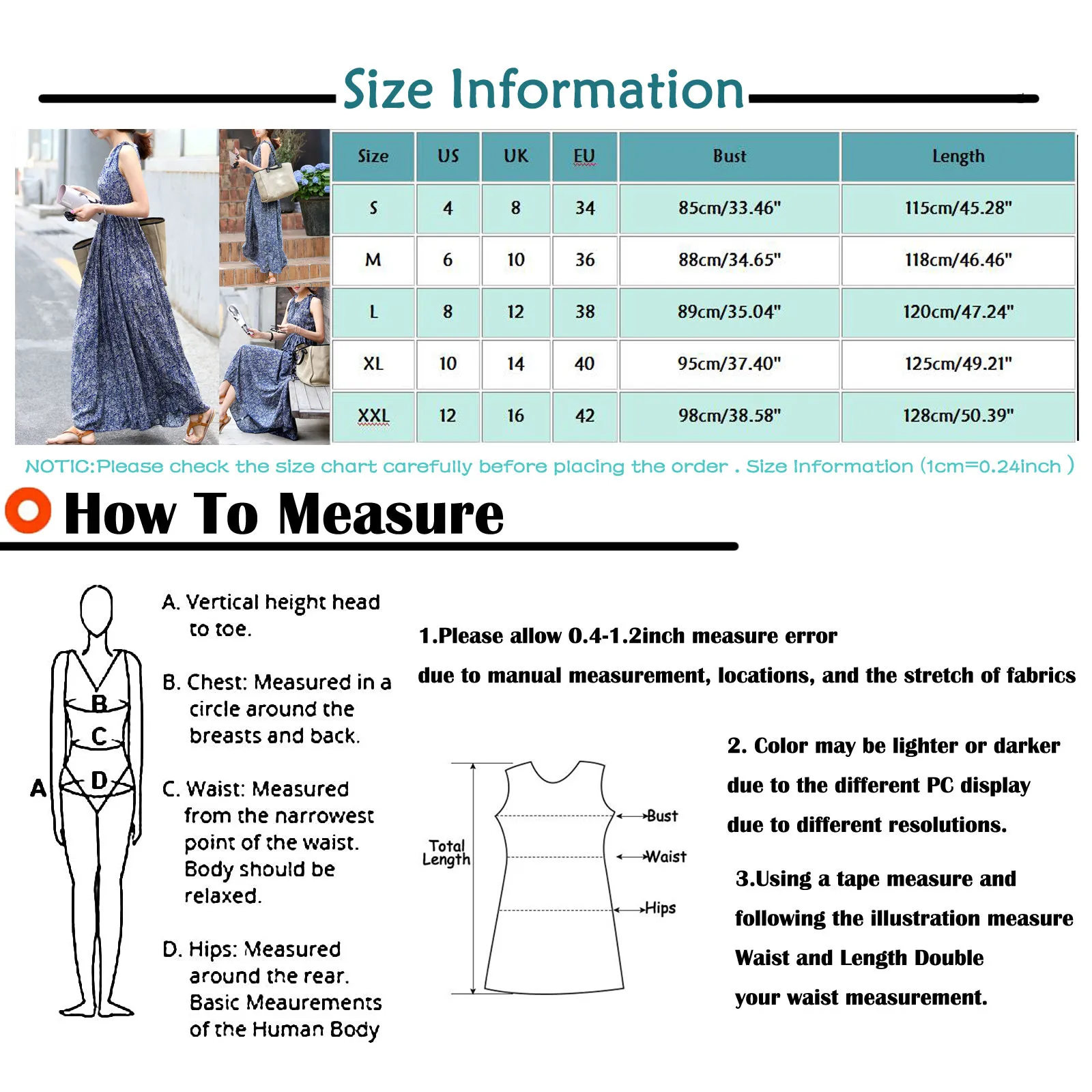

Women's Fashion vestidos Prom dress Casual Sleeveless Hollow Out Floral Print High Waist Dress summer sundresses Long dress robe
