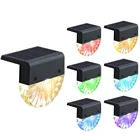 Садовый светодиодный светильник на солнечной батарее, настенный уличсветодиодный водонепроницаемый садовый светильник для украшения