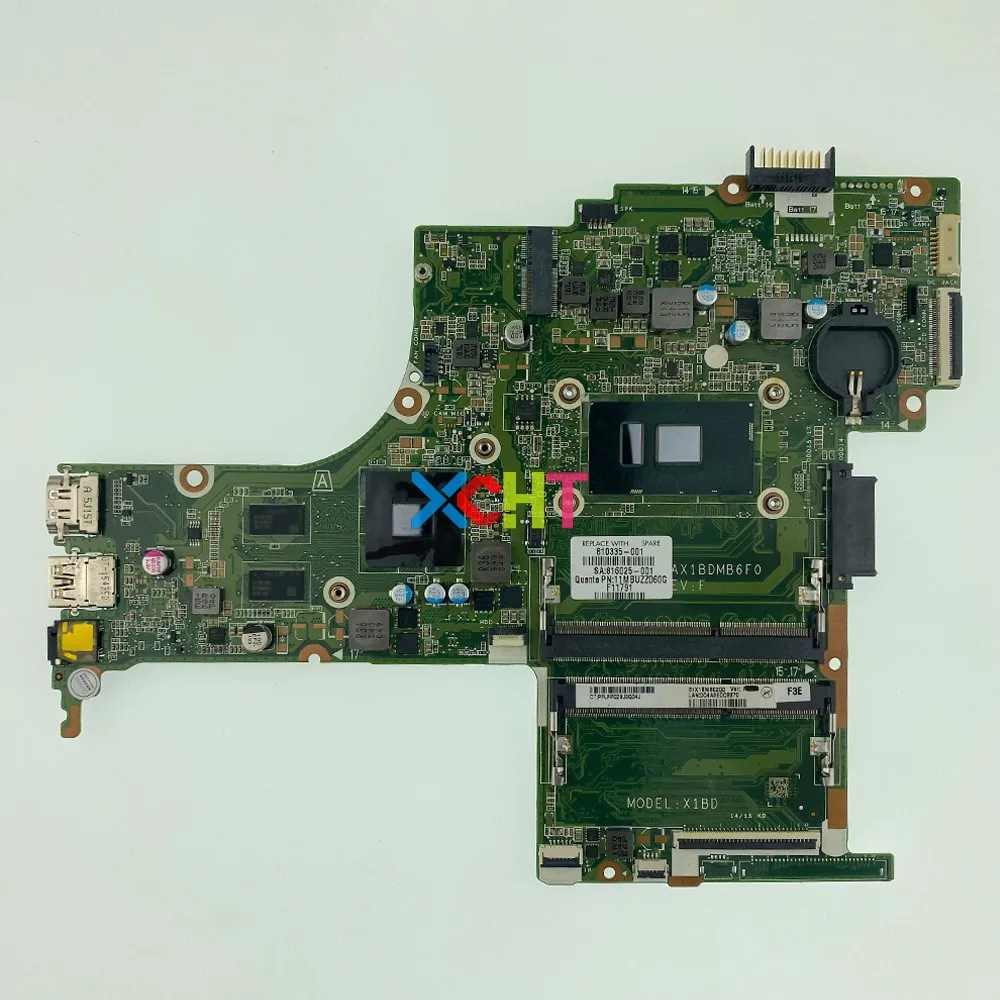 

Материнская плата DAX1BDMB6F0, 810335-001, 810335-601, 940 Мб/2 ГБ, процессор I7-6500U, для ноутбуков HP Pavilion 14-ab серии 14T-AB100, ПК, ноутбуков