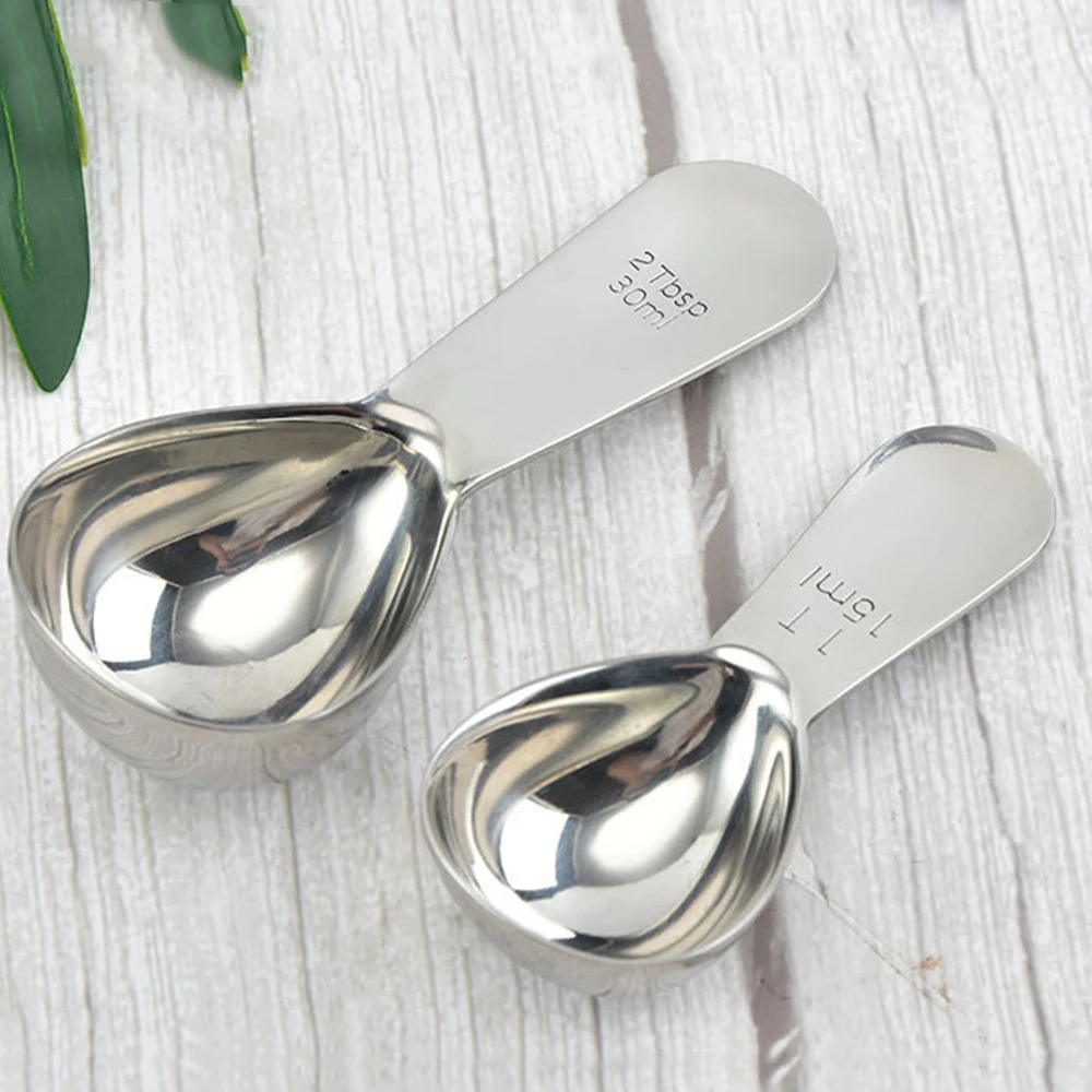 

Измерительная ложка для кофе из нержавеющей стали 304, 15/30 мл