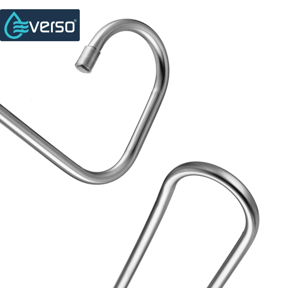Многоцелевая вешалка для полотенец EVERSO из нержавеющей стали S-type крепкая и брюк