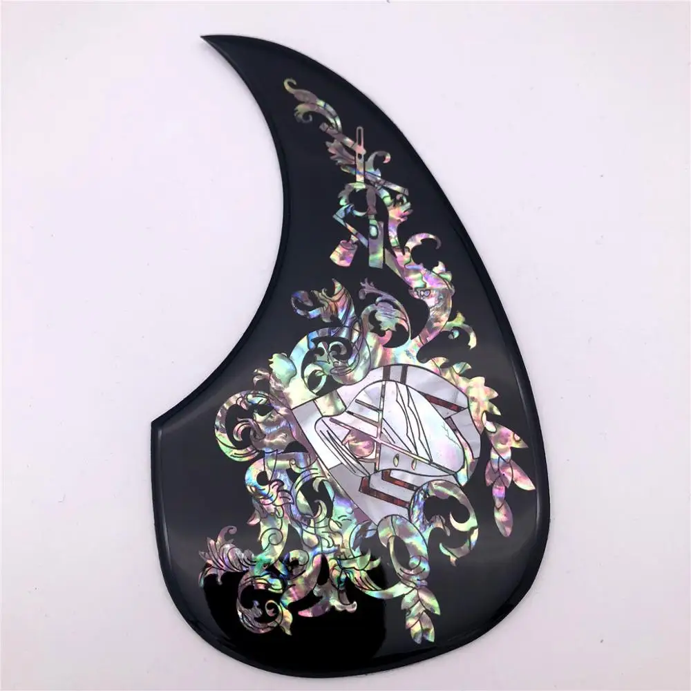 Новинка 2020 года акустическая гитара толщиной 2 мм инкрустация абалона палочка