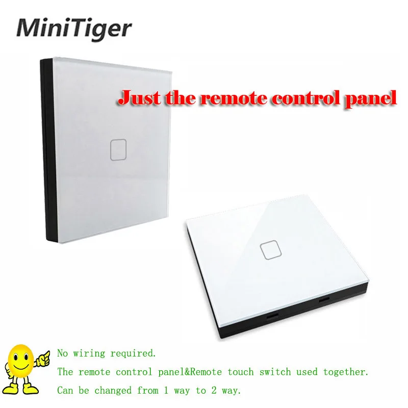 Esooli Smart Home wireless 433Mhz(1527 chip) White Switch shape remote control touch controller | Обустройство дома