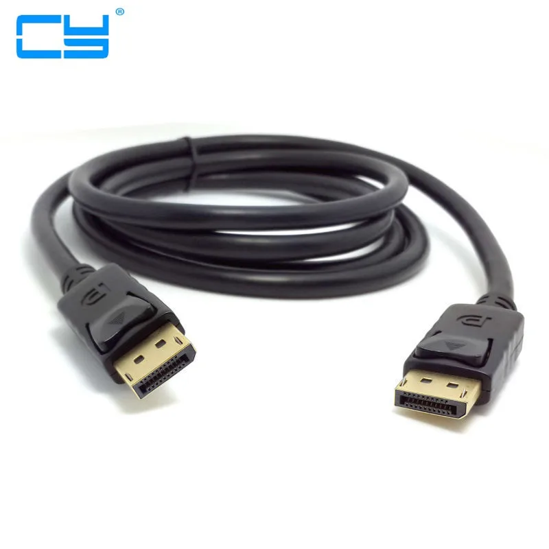 

1.8m 3m 5m 10mDisplay Port Male To DisplayPort Male DP Cable for Dell HP monitors & ATL Nvidia Graphics Card DP TO DP Cable