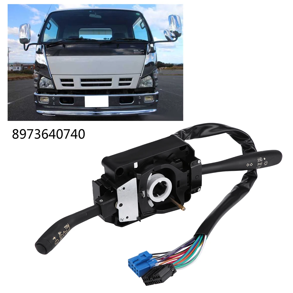

Turn Signal Indicator And Wiper Control Combination Switch For Isuzu NPR NPR NQR GMC 8973640740​​