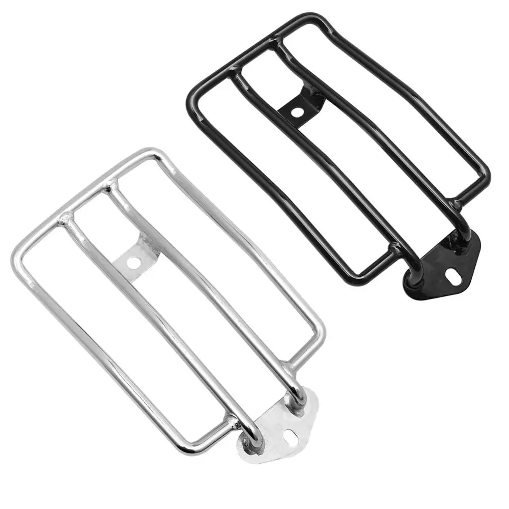 

Motorcycle Black Steel Standard Rear Fender Rack Plated Luggage Shelf For Harley Davidson Sportster XL883 1200 2004-2018 2015