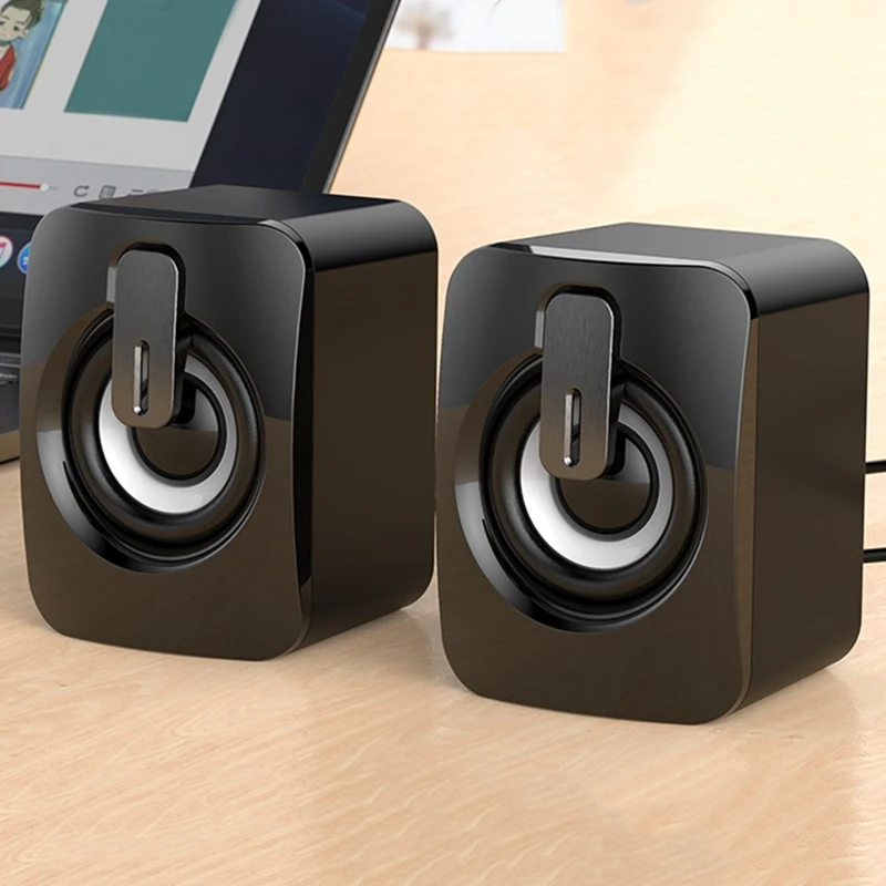 

Computer Speakers Stereo Notebook Speakers Non-Bluetooth Desktop PC Desktop Speakers Mini Speakers Multimedia Pair Box