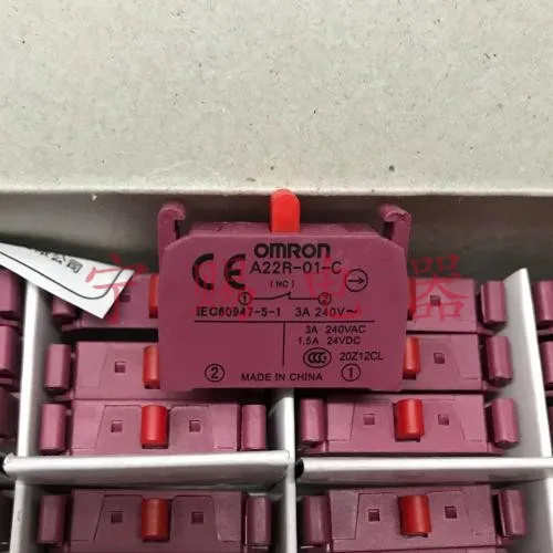Оригинальный новый 100% переключатель обслуживания лифта A22R-10-C A22R-01-C Кнопка индикатор светильник аксессуары
