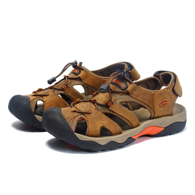 Tantu Summer Outdoor Sandals Quick-drying Sport Beach Sandals for Men Lightweight Hiking Sandals Non-slip Men's Sandals
