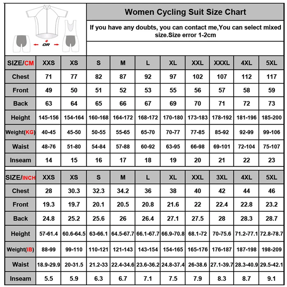 Костюм женский велосипедный с коротким рукавом и трикотажным верхом - купить по