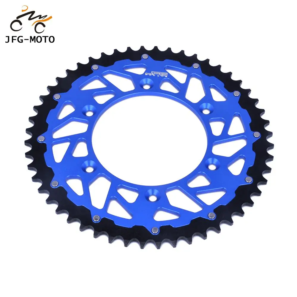 Motorcycle 48 49 50 51T CNC Chain Sprocket For YAMAHA YZ125 TTR230 WR250F WR250R WR250X YZ250 YZ250F YZ426F WR426F WR450F YZ450F |