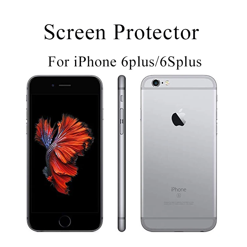 Армированное стекло для iphone 8, 7, 6 plus, 6s, Защитное стекло для экрана, 8 plus, 7 plus, S6 a, iphone Tremp, ipone, защитная пленка из закаленного листа - Цвет: For 6Plus 6sPlus