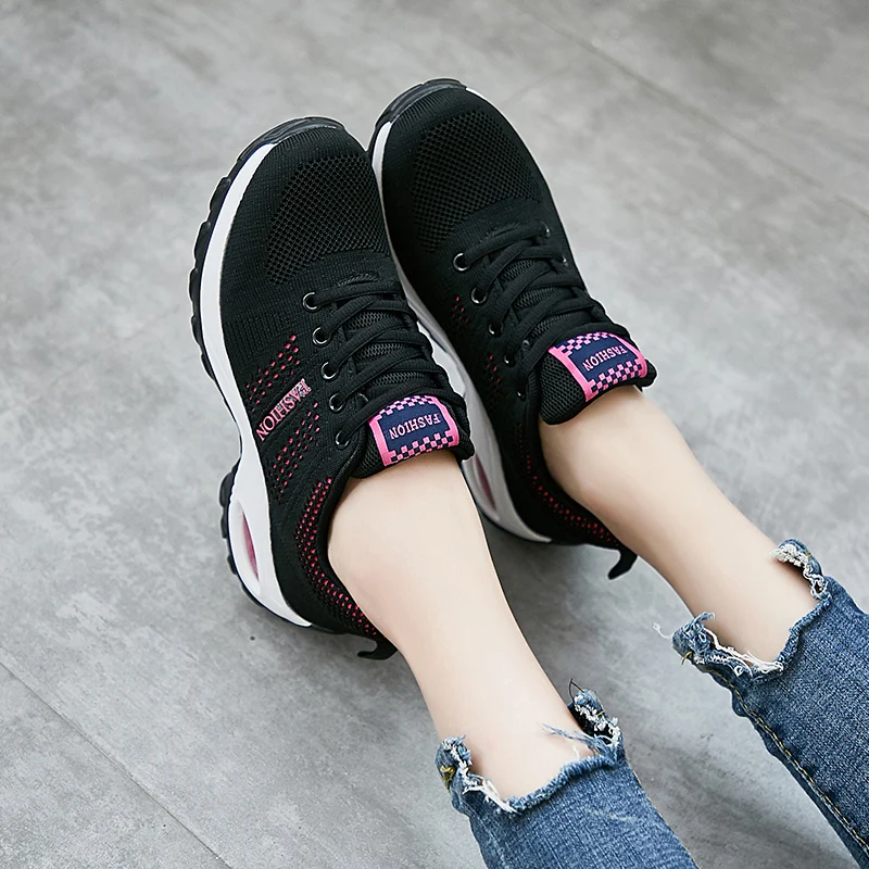 Женские теннисные туфли лидер продаж 2019 женские на плоской подошве спортивные