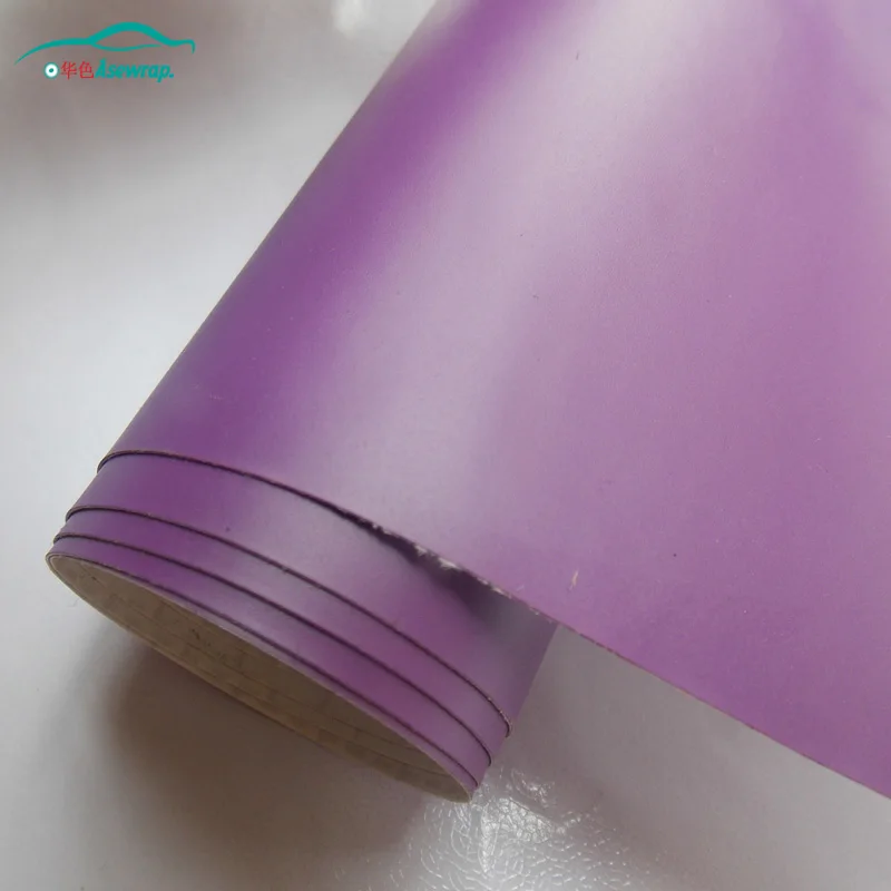 

Free shipping high quality 30M/lot purple Matte Vinyl Wrap with Air release Matt Black Foil Vehicle Wrap Film car Sticker